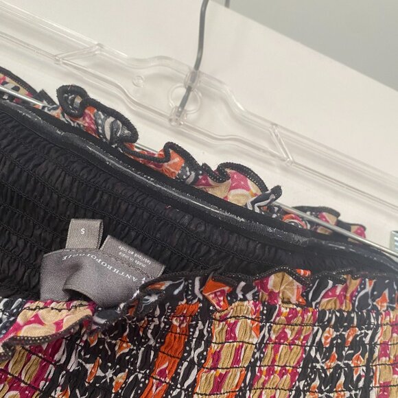 Anthropologie Marisol Printed Smocked Gauze Maxi Dress - Picture 5 of 6